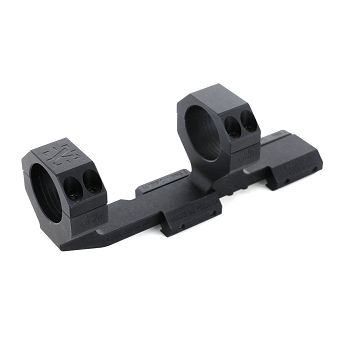 Cantilever Monolithic Mount, Manufacturer : Lambda Precision (Poland), Model : HRS LMK3830-0A (Height-38mm; Scope Housing Diameter-30mm; No Slope), Color : Black