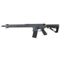 Rifle by Cobalt Kinetics, Model : B.A.M.F, Color : Blue-Red, Caliber : 5,56x45mm / .223REM