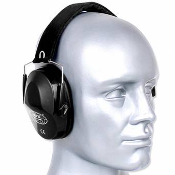 Foldable Ear Protection MFH - Black