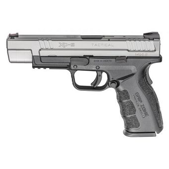 Pistolet XD-9 Tactical Mod.2 Srebrno-Czarny // .9 PARA