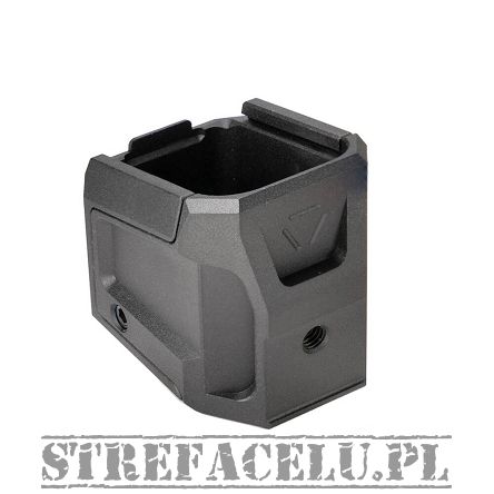 EMP Magazine Foot for SIG SAUER P320 Aluminum Black Strike Industries SI-EMP-AL-P320-BK