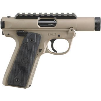 Ruger Mark IV 22/45 Tactical 3" Pistol - FDE - cal. .22LR (40181)