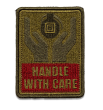 Patch 5.11 HANDLE WITH CARE PATCH kolor: GREEN