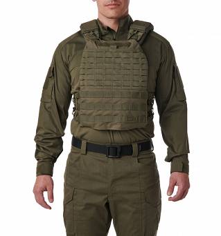 5.11 Tactical Vest, Model : Tactec Plate Carrier, Color : Ranger Green