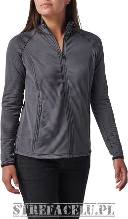 Bluza damska 5.11 WM STRATOS FULL ZIP, kolor: FLINT - (Wybór rozmiarów)
