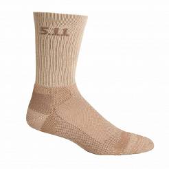 Men's Socks By 5.11, Model : LEVEL I 6" SOCK, Color: COYOTE