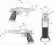 Pistolet Bul Armory SAS II UR kal. .38 Super, TIN barrel