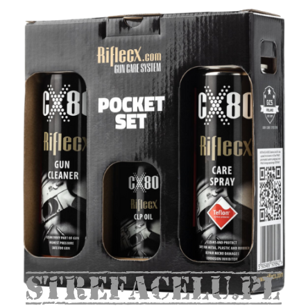 Pocket Set - Gun Cleaning Kit - CX80 RiflecX