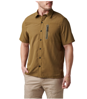Koszula męska z krótkim rękawem 5.11 MARKSMAN UTILITY S/S SHRT, kolor: FIELD GREEN