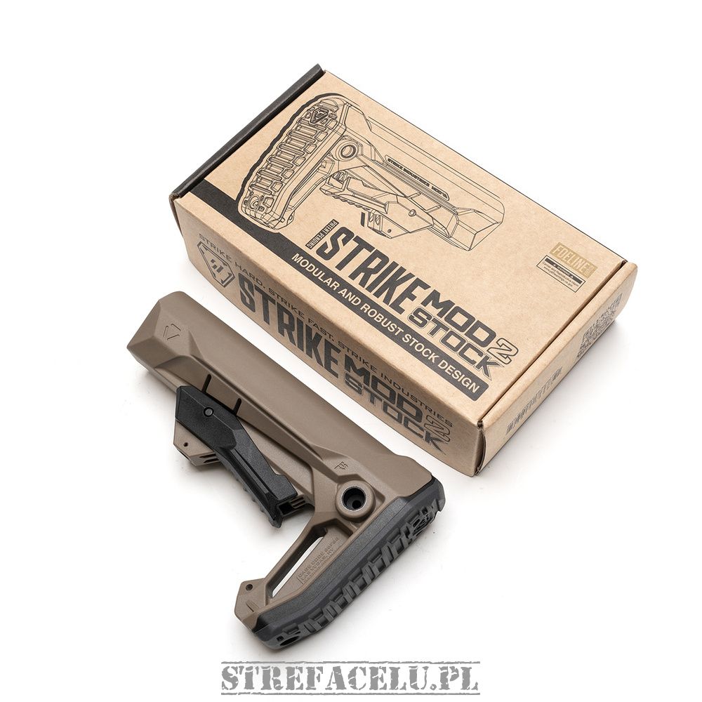 Stock MOD2 QD Sling FDE Strike Industries SI-STRIKE-ES-MOD2-FDE TargetZone