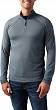Men's Sweatshirt, Manufacturer : 5.11, Model : Stratos 1/4 Zip, Color : Turbulence