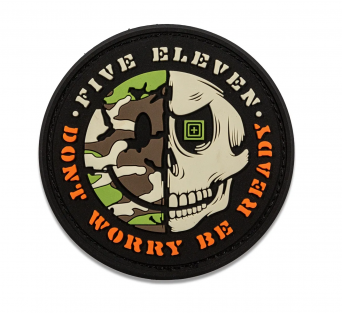 Patch, Manufacturer : 5.11, Model : Don't Worry Happy Patch, Color : Camo