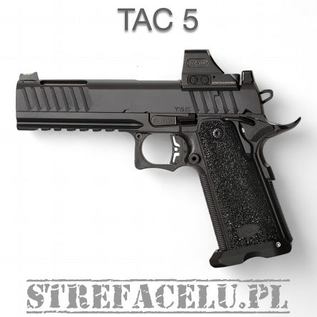 Pistolet Bul Armory SAS II TAC 5 G2 (Optics ready) kal. 9x19, kolor: czarny