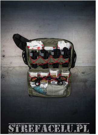 Backpack with 1 Sling, Manufacturer : 5.11, Model : LV10 Utility/Med Sling,  Color : Black TargetZone