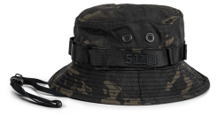Hat, Manufacturer : 5.11, Model : Boonie Hat, Color : Multicam Black