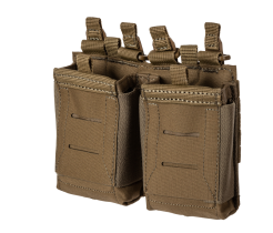 AR-15 Magazine Pouch, Manufacturer : 5.11, Model : Flex Double AR MAG Pouch 2.0, Color : Kangaroo