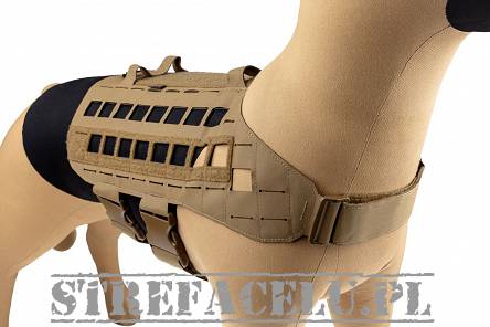 Dog Harness, Manufacturer : Raptor Tactical (USA), Model : K9 Zephyr MK2 Dog Harness, Color : Coyote Brown