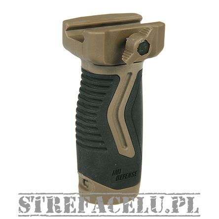 OVG – Overmolding Vertical Grip IMI-ZG105 Black-Tan