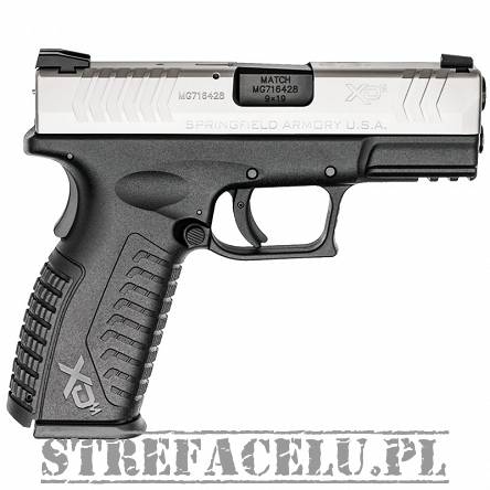 Pistol XDM-9 3,8 silver/black