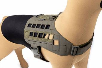 Dog Harness, Manufacturer : Raptor Tactical (USA), Model : K9 Zephyr MK1 Dog Harness, Color : Ranger Green