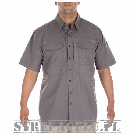 Men's Shirt, Manufacturer : 5.11, Model : Stryke Short Sleeve Shirt, Color : Storm
