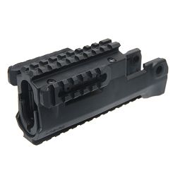 Front conversion, black polymer AK rifle mount - IMI-ZPRP2