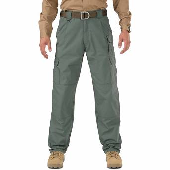 Men's Pants, Manufacturer : 5.11, Model : Cotton Canvas Pant, Color : OD Green