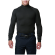 Men's Semi-Golf, Manufacturer : 5.11, Model : Mock Neck Long Sleeve Top, Color : Black