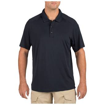 Men's Polo, Manufacturer : 5 11, Model : Helios Short Sleeve Polo, Color : Dark Navy