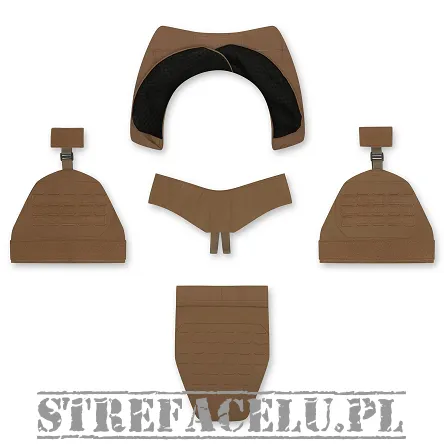 Ochraniacz na krocze do Kamizelki PGD Frag Plate Carrier, rozmiar: Uniwersalny, kolor: piaskowy