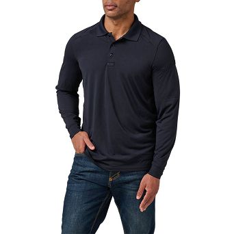 Koszulka polo męska 5.11 HELIOS L/S POLO kolor: DARK NAVY - (Wybór rozmiarów)