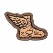 Patch, Manufacturer : 5.11, Model : Winged Boots Patch, Color : Coyote