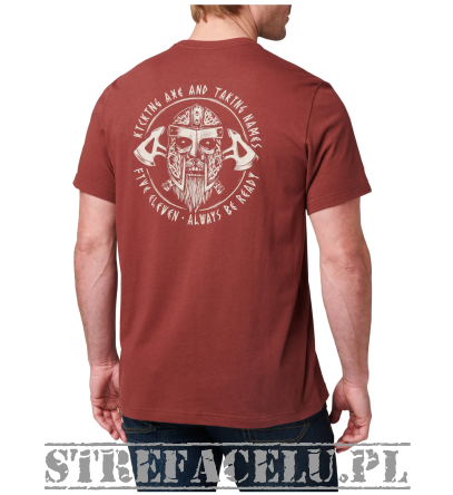 Men's T-shirt, Manufacturer : 5.11, Model : Kicking Axe Tee, Color : Spartan