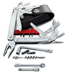 Victorinox SwissTool X + Ratchet + Etui, 115 mm