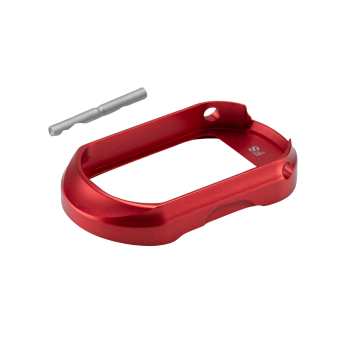 Lejek aluminiowy - BUL SAS II - Carry - Compact - Czerwony - MGW-CR-C-RED-KIT