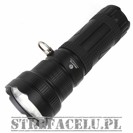 Brinyte flashlight, Model : SR8 Rescue Angel, Power : 2100 Lumen, Color : Black