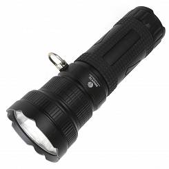 Brinyte flashlight, Model : SR8 Rescue Angel, Power : 2100 Lumen, Color : Black