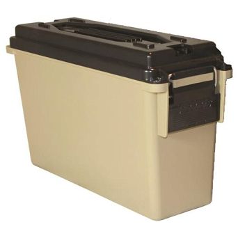 Ammo Box, Manufacturer : Berrys Mfg, Color : Tan, Size : Big, Compatibility : Multicaliber