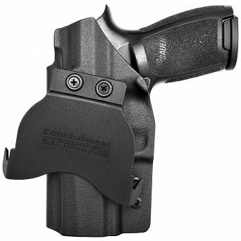 OWB Holster, Compatibility : Sig Sauer P320 Compact/Carry, Manufacturer : Concealment Express, Material : Kydex, Color : Black