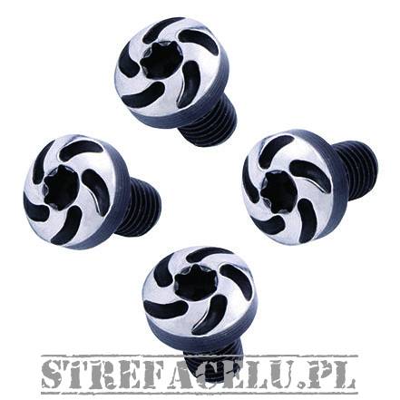 Grip Screw Stainless Steel Spiral set (4 pcs) #10114