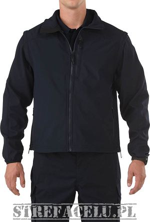 Men's Softshell, Manufacturer : 5.11, Model : Valiant Softshell, Color : Dark Navy