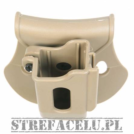 Single Magazine Pouch for Glock, Beretta PX 4 Storm, H&K P30 (left handed) IMI-ZSP05 Tan