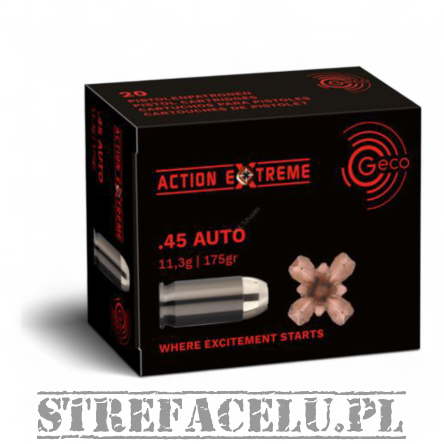 GECO Ammunition 11.3g/175gr Action Extreme // .45 AUTO