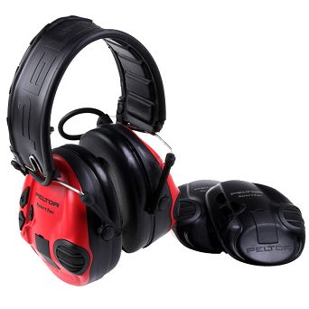 3M - Peltor SportTac Active Hearing Protector - Red