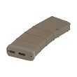 Polymer Magazine AR-15 / M4, Manufacturer : MFT (USA), Caliber : 5,56 x 45 mm / .223, Capacity : 30, Color : Dark Earth - 3