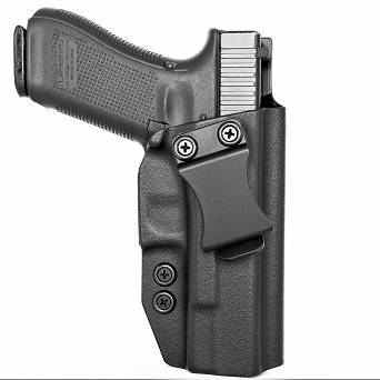 IWB Holster, Compatibility : Glock 17/19/22/23/26/27/31/32/33/34/45, Manufacturer : Concealment Express, Material : Kydex, Color : Black