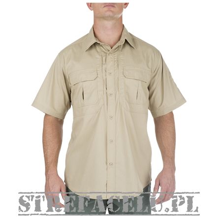 Men's Shirt, Manufacturer : 5.11, Model : Taclite Pro Short Sleeve Shirt, Color : TDU Khaki