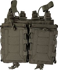 Flex Double Multi-Caliber Mag Pouch, Manufacturer : 5.11, Color : Ranger Green