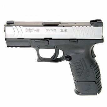 XDM 3,8`` Compact Silver-Black Pistol // 9 PARA