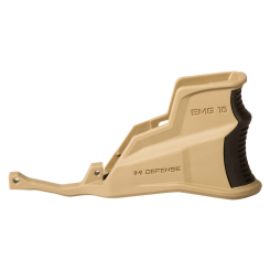 AR-15 Rubberized Magazine Slot Grip With Trigger Guard, Manufacturer : IMI Defense (Israel), Color : Desert Tan